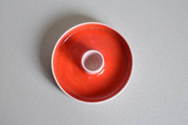 Kandelaar rood/roze - wimke x margriet