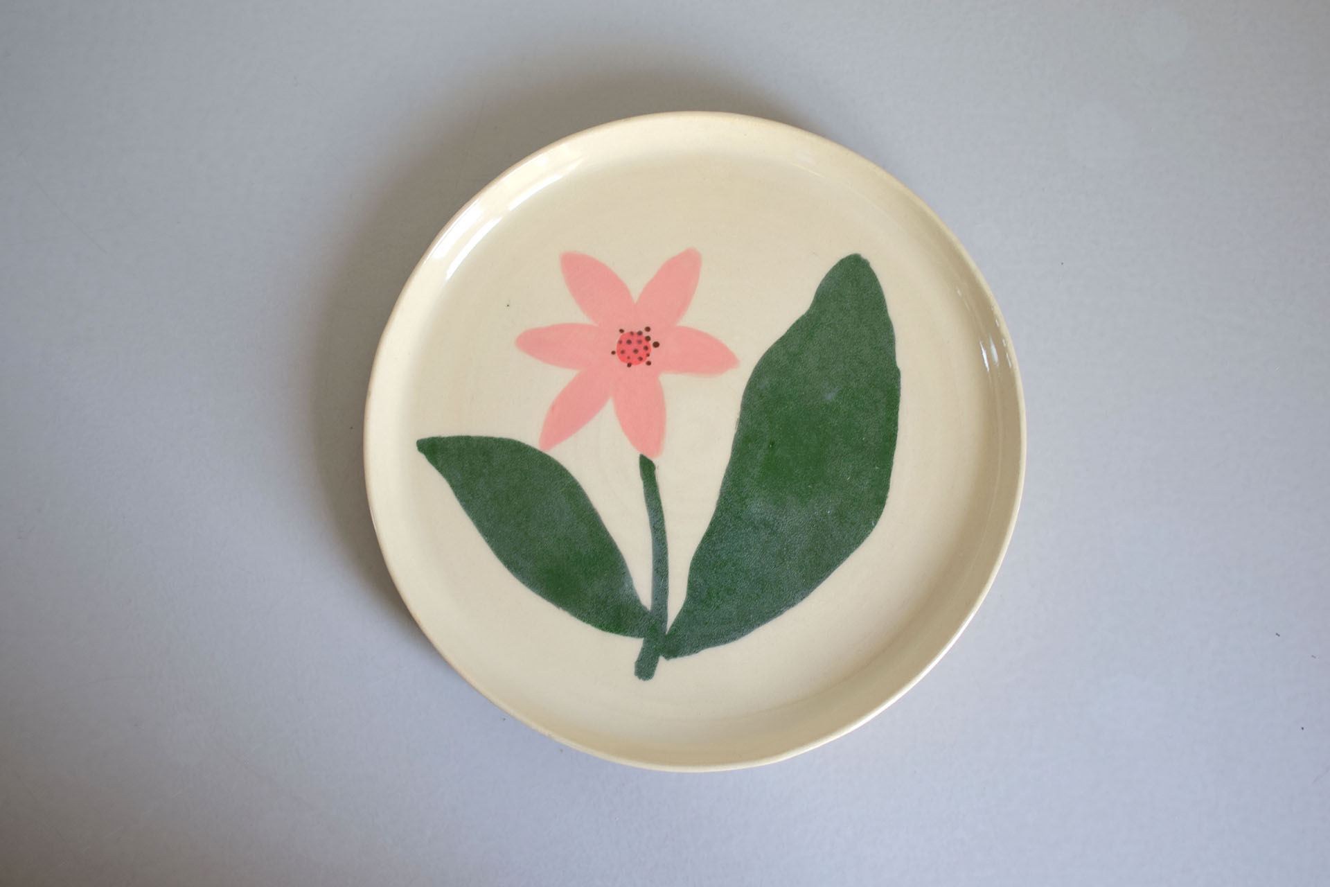 Ontbijtbord bloemen 1