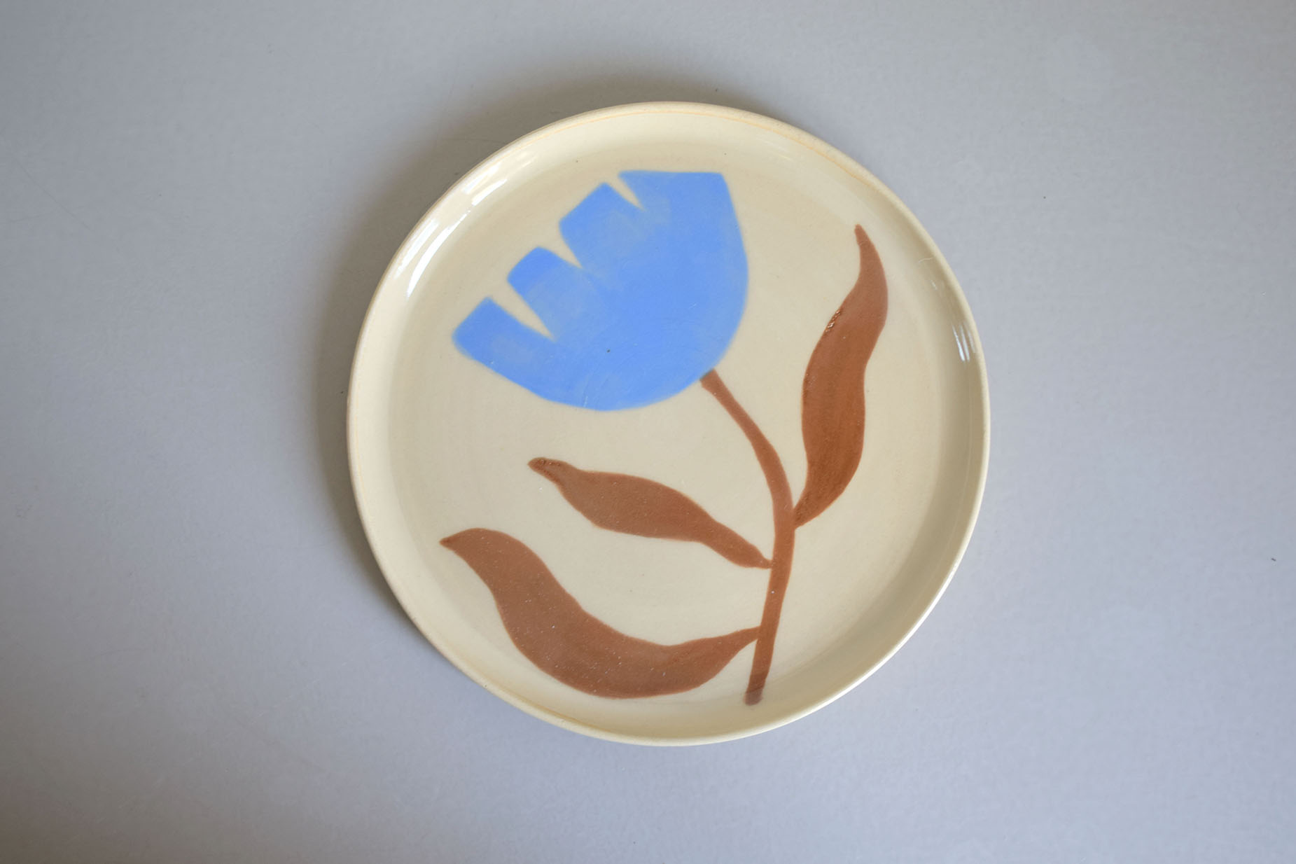 Ontbijtbord bloemen 3 - Afbeelding 2