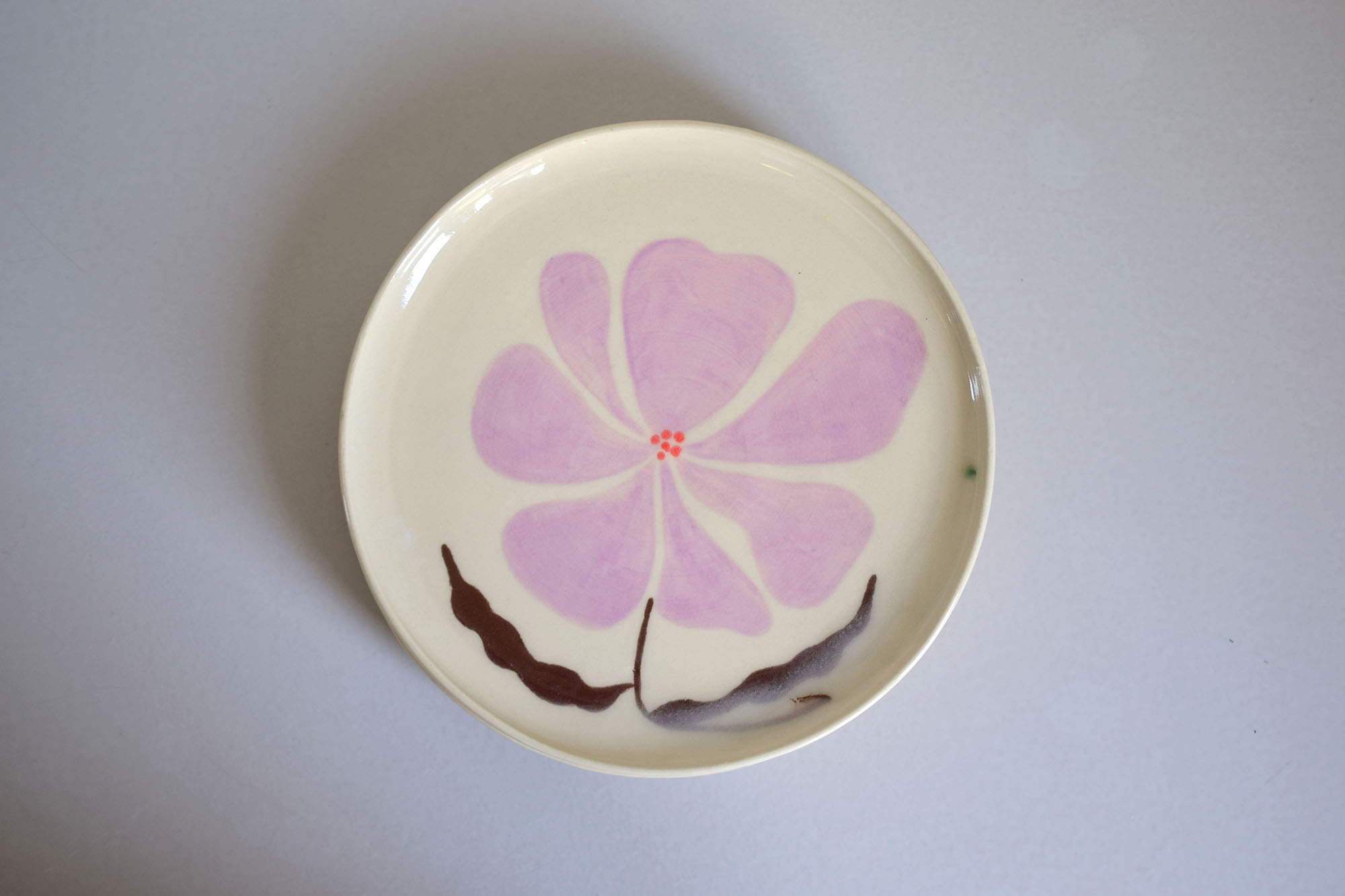 Ontbijtbord bloemen 4