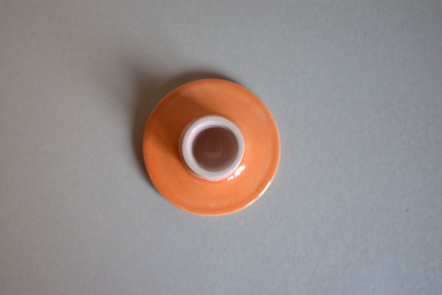 Mini kandelaar roze/oranje - Afbeelding 3