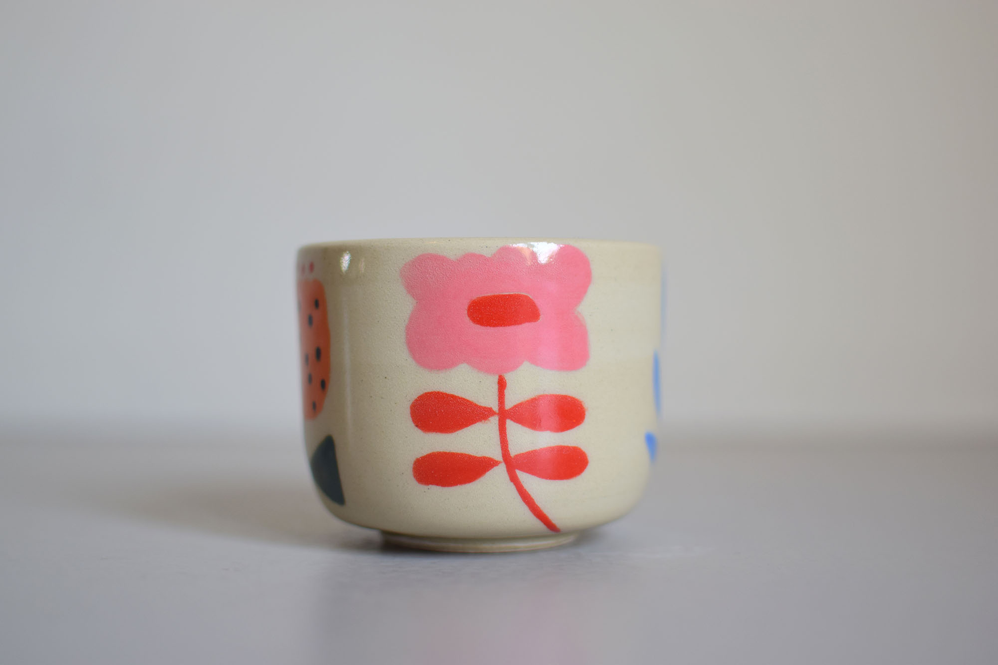 Bloemenkopje met voetje - Afbeelding 5